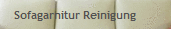 Sofagarnitur Reinigung